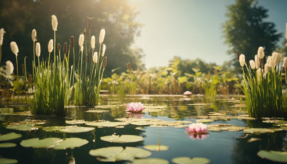 cooling ponds with beauty