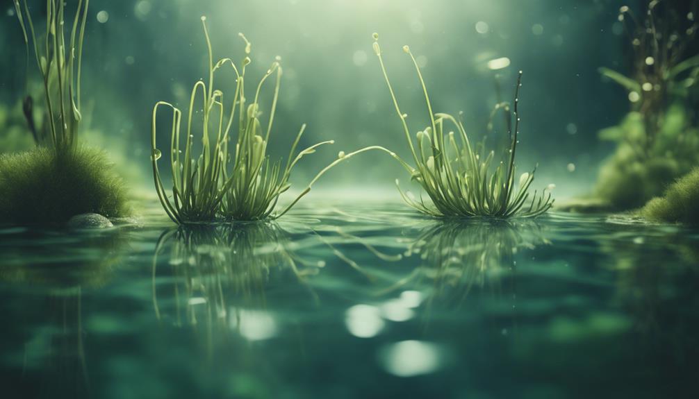 fast growing aquatic plant species