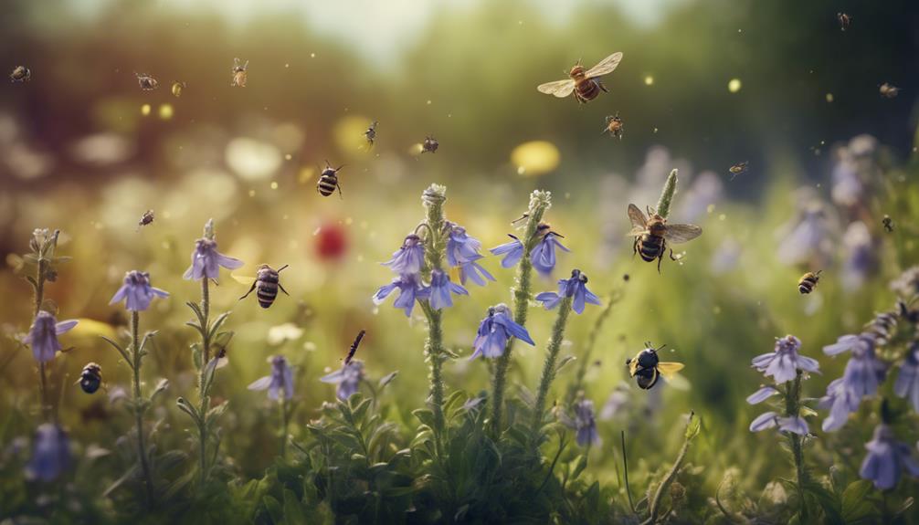 lobelia attracts insect friends