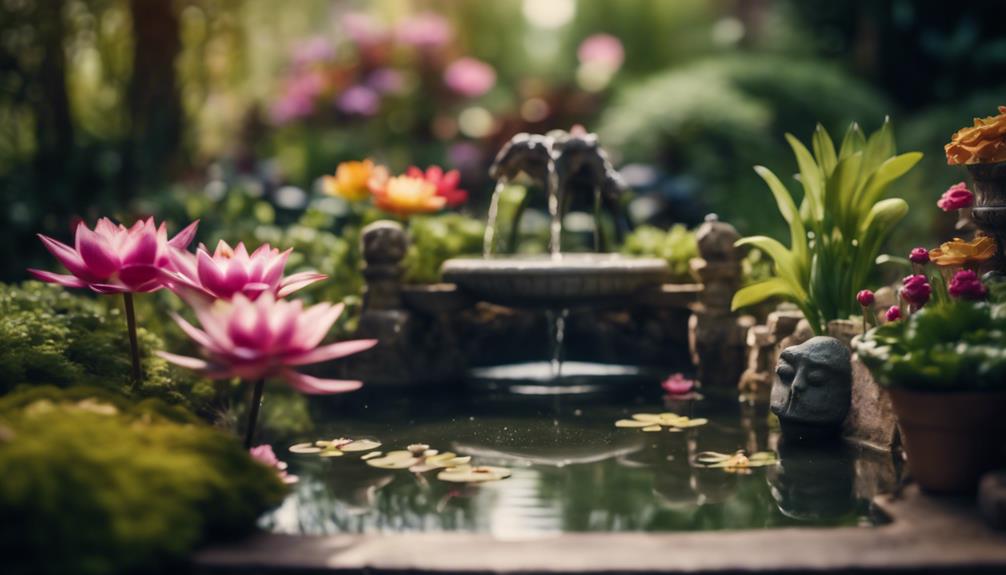 caring for small fountains