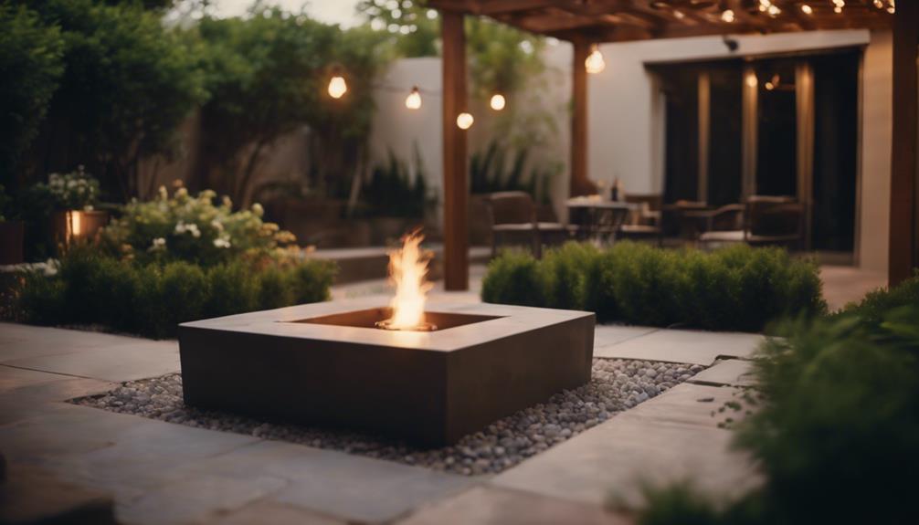 outdoor ambiance enhancing elements