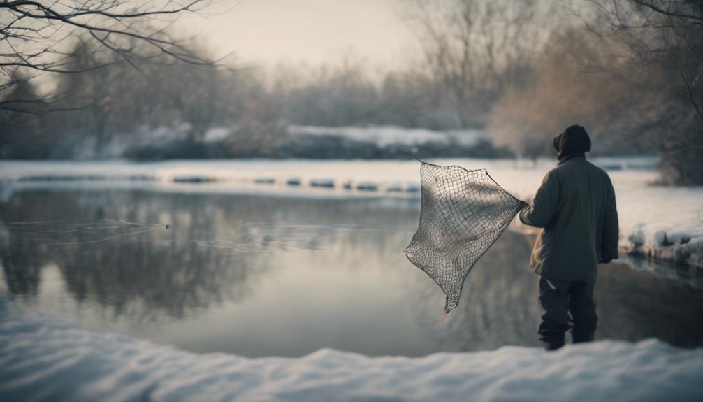 prepare pond for winter