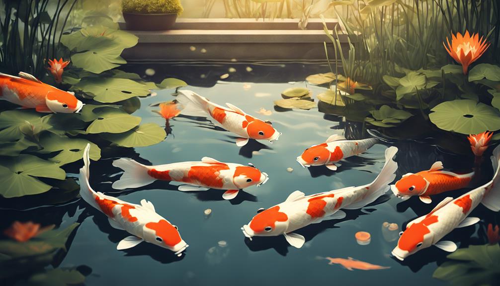 raising healthy koi fish