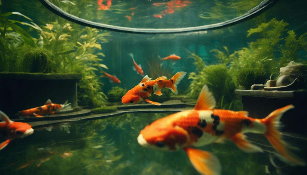 raising high quality koi fish