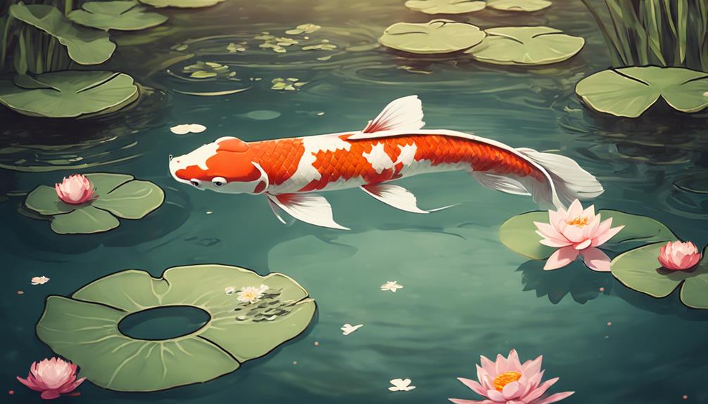 recognizing koi breeding cues